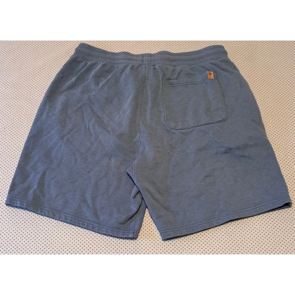 Tentree Organic Cotton Shorts Mens Large Blue French Terry Gorpcore Sustainable